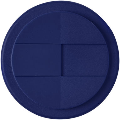 Кухоль з герметичною кришкою Americano® Eco з переробленого матеріалу об'ємом 350 мл, колір синій - 21042505- Фото №3