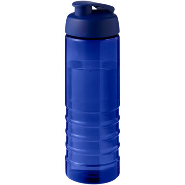 Спортивная бутылка H2O Active® Eco Treble объемом 750 мл с куполообразной крышкой, цвет cиний, cиний - 21047905- Фото №1