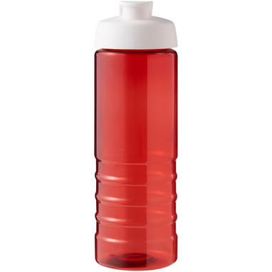 Спортивная бутылка H2O Active® Eco Treble объемом 750 мл с куполообразной крышкой, цвет красный, белый - 21047909- Фото №2