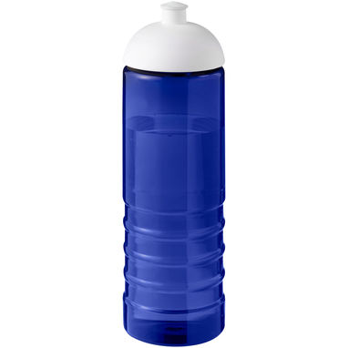 H2O Active® Eco Treble спортивная бутылка объемом 750 мл с куполообразной крышкой, цвет cиний, белый - 21048005- Фото №1