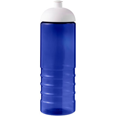 H2O Active® Eco Treble спортивная бутылка объемом 750 мл с куполообразной крышкой, цвет cиний, белый - 21048005- Фото №2