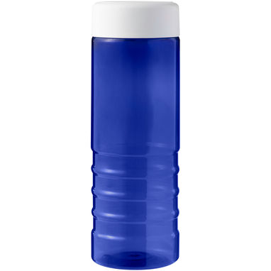 H2O Active® Eco Treble 750 мл бутылка для воды, цвет cиний, белый - 21048103- Фото №2