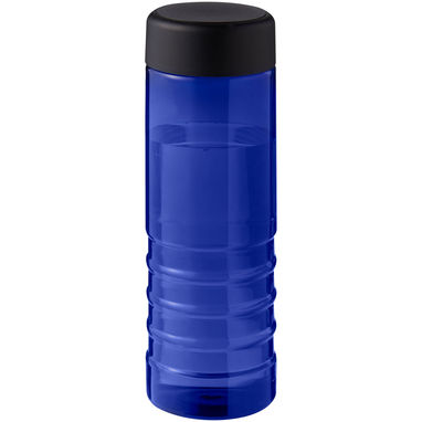 H2O Active® Eco Treble 750 мл бутылка для воды, цвет cиний, сплошной черный - 21048104- Фото №1