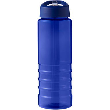 Спортивна пляшка H2O Active® Eco Treble об'ємом 750 мл із куполоподібною кришкою, колір синій - 21048203- Фото №2