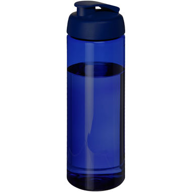 Спортивна пляшка H2O Active® Eco Vibe об'ємом 850 мл з кришкою, що відкидається, колір синій - 21048305- Фото №1