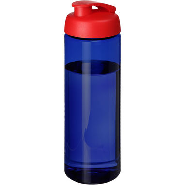 Спортивная бутылка H2O Active® Eco Vibe объемом 850 мл с откидывающейся крышкой, цвет cиний, красный - 21048308- Фото №1