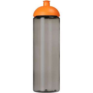 Спортивная бутылка H2O Active® Eco Vibe объемом 850 мл с куполообразной крышкой, цвет темно-серый, оранжевый - 21048402- Фото №2