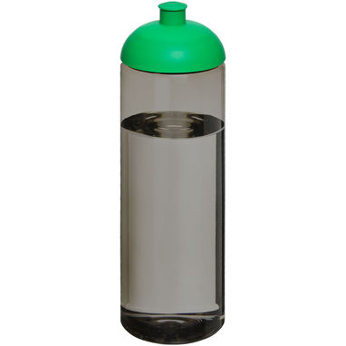 Спортивная бутылка H2O Active® Eco Vibe объемом 850 мл с куполообразной крышкой, цвет темно-серый, зеленый - 21048403- Фото №1