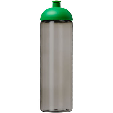 Спортивная бутылка H2O Active® Eco Vibe объемом 850 мл с куполообразной крышкой, цвет темно-серый, зеленый - 21048403- Фото №2