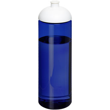 Спортивная бутылка H2O Active® Eco Vibe объемом 850 мл с куполообразной крышкой, цвет cиний, белый - 21048405- Фото №1