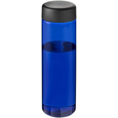 Бутылка для воды H2O Active® Eco Vibe объемом 850 мл, цвет cиний, сплошной черный - 21048504- Фото №1