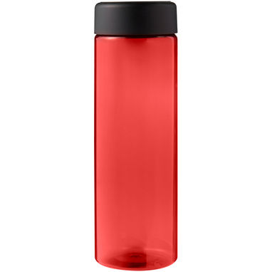 Бутылка для воды H2O Active® Eco Vibe объемом 850 мл, цвет красный, сплошной черный - 21048505- Фото №2