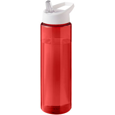 Спортивна пляшка H2O Active® Eco Vibe об'ємом 850 мл з кришкою-носиком, колір червоний, білий - 21048609- Фото №1