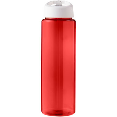 Спортивна пляшка H2O Active® Eco Vibe об'ємом 850 мл з кришкою-носиком, колір червоний, білий - 21048609- Фото №2