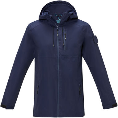 Легкая куртка унисекс Kai, изготовленная из переработанных материалов по стандарту GRS, цвет темно-синий  размер XS - 37526550- Фото №2