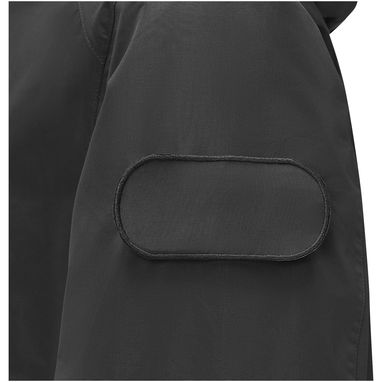 Легка куртка унісекс Kai, виготовлена ​​з перероблених матеріалів за стандартом GRS, колір суцільний чорний  розмір S - 37526901- Фото №4
