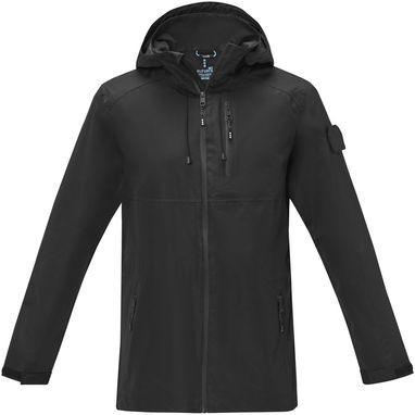 Легка куртка унісекс Kai, виготовлена ​​з перероблених матеріалів за стандартом GRS, колір суцільний чорний  розмір XXL - 37526905- Фото №2
