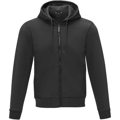 Мужская гибридная куртка Darnell, цвет сплошной черный  размер M - 38332902- Фото №2
