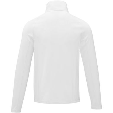 Чоловіча флісова куртка Zelus, колір білий  розмір XS - 39474010- Фото №3
