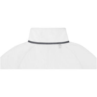 Чоловіча флісова куртка Zelus, колір білий  розмір XS - 39474010- Фото №4