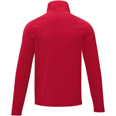 Мужская флисовая куртка Zelus, цвет красный  размер XS - 39474210- Фото №3