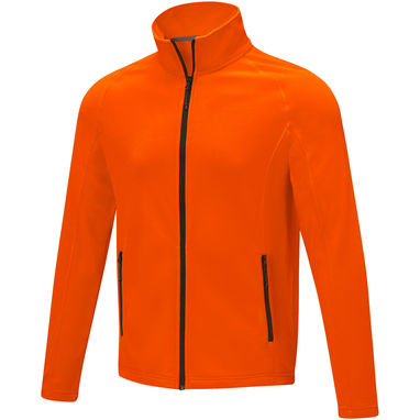 Мужская флисовая куртка Zelus, цвет оранжевый  размер XS - 39474310- Фото №1