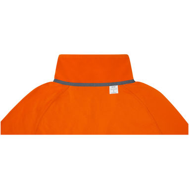 Мужская флисовая куртка Zelus, цвет оранжевый  размер XS - 39474310- Фото №4