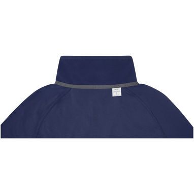 Чоловіча флісова куртка Zelus, колір темно-синій  розмір XS - 39474550- Фото №4