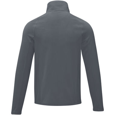 Мужская флисовая куртка Zelus, цвет серый  размер S - 39474821- Фото №3