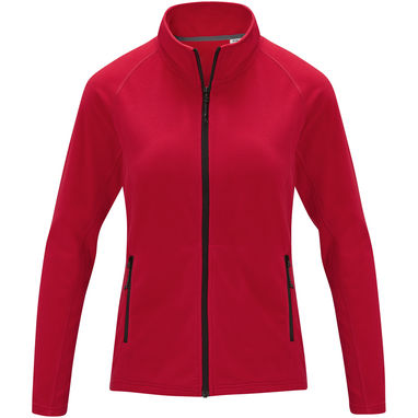 Женская флисовая куртка Zelus, цвет красный  размер XS - 39475210- Фото №2
