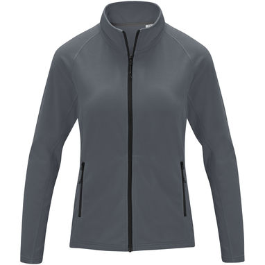 Жіноча флісова куртка Zelus, колір сірий  розмір XS - 39475820- Фото №2
