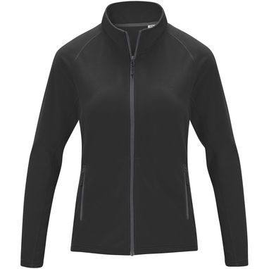 Жіноча флісова куртка Zelus, колір суцільний чорний  розмір XS - 39475900- Фото №2