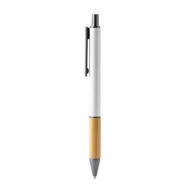Металева кулькова ручка, колір білий - BL7982TA01- Фото №1
