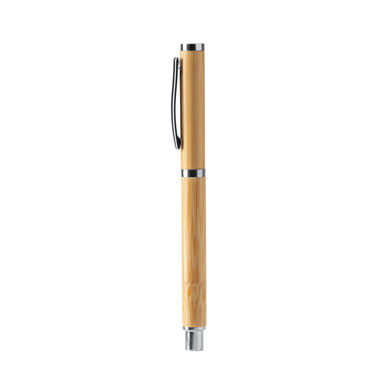 Ручка-роллер с бамбуковым корпусом, цвет натуральный - BL7983TA999- Фото №1