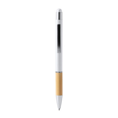 Металева кулькова ручка, колір білий - BL7990TA01- Фото №1