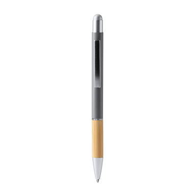 Металева кулькова ручка, колір сірий - BL7990TA47- Фото №1