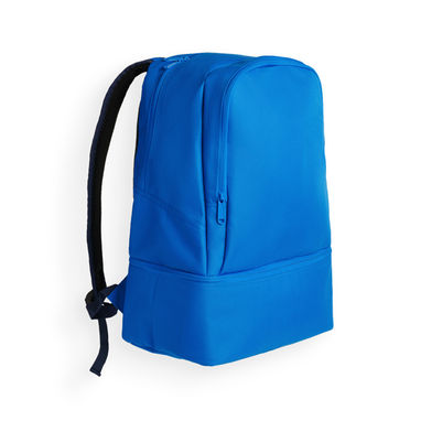 Двухцветный спортивный рюкзак с эргономичным дизайном и легкой настройкой, цвет королевский синий  размер UNICA - BO71159005- Фото №1
