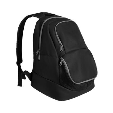 Спортивный рюкзак с эргономичным дизайном и легкой настройкой, цвет черный  размер UNICA - BO71209002- Фото №1