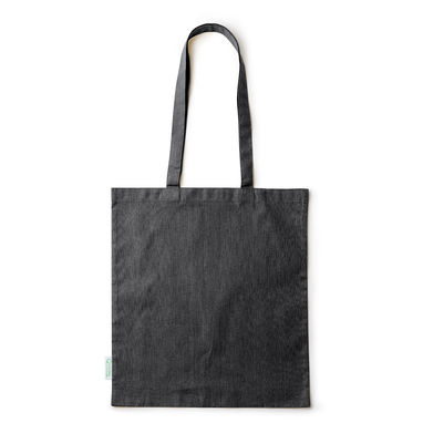 Велика сумка зі 100% органічної бавовни, колір black - BO7193S102- Фото №1