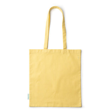 Большая сумка из 100% органического хлопка, цвет желтый - BO7193S1163- Фото №1