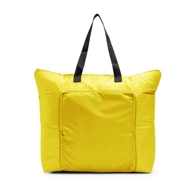 Складная сумка-холодильник из полиэстера, цвет желтый - BO7197S103- Фото №1