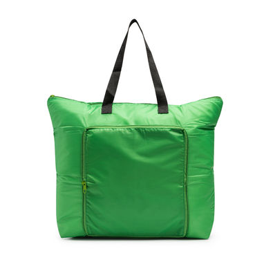Складная сумка-холодильник из полиэстера, цвет зеленый - BO7197S1226- Фото №1