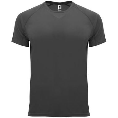 Технічна футболка з короткими рукавами реглан, колір темний свинець  розмір 4XL - CA04070746- Фото №1