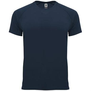 Техническая футболка с короткими рукавами реглан, цвет морской синий  размер 4XL - CA04070755- Фото №1