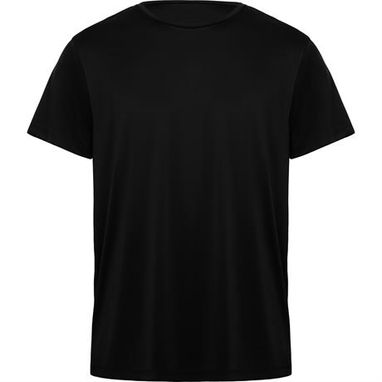 Дышащая техническая футболка с коротким рукавом, цвет черный  размер L - CA04200302- Фото №1