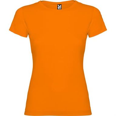 Приталена футболка з короткими рукавами та боковими швами, колір помаранчовий  розмір 3XL - CA66270631- Фото №1