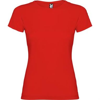 Приталенная футболка с короткими рукавами и боковыми швами, цвет красный  размер 3XL - CA66270660- Фото №1