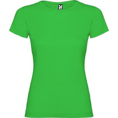 Приталена футболка з короткими рукавами та боковими швами, колір зелена трава  розмір 3XL - CA66270683- Фото №1