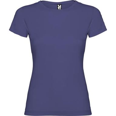 Приталенная футболка с короткими рукавами и боковыми швами, цвет индиго  размер 3XL - CA66270686- Фото №1