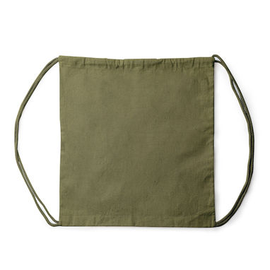 Рюкзак на мотузках, колір зелений - MO7090S1152- Фото №1